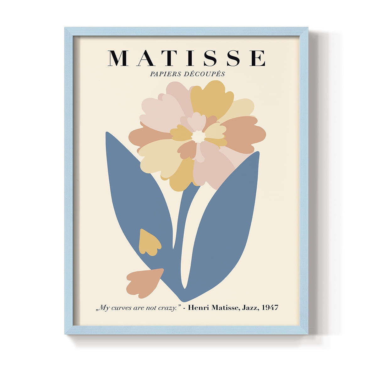 Matisse LXXXVIII Framed Print - Solid Wood