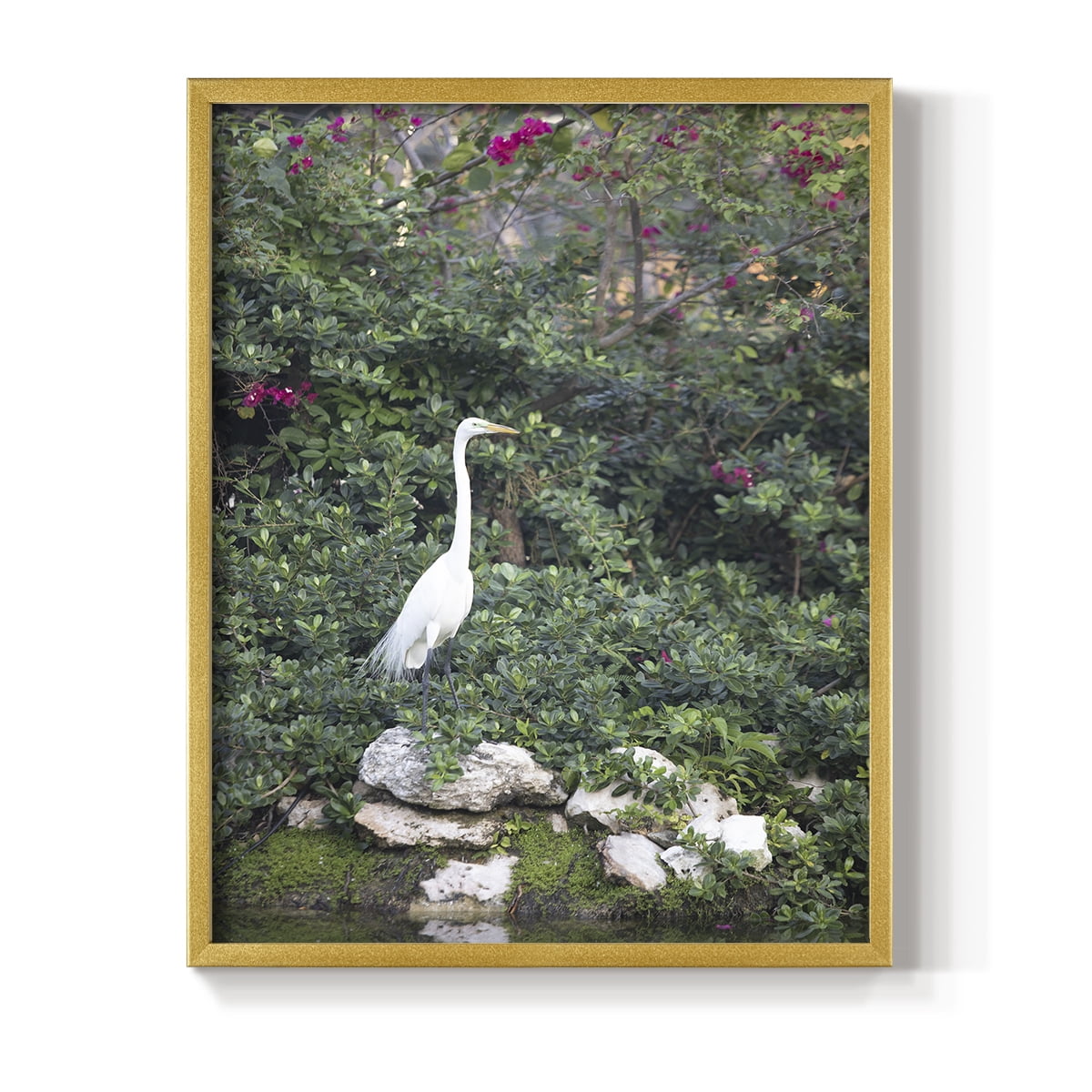 Matisse MDCCCXXI Framed Print in Gold Solid Wood 11 x 14 Framed Print