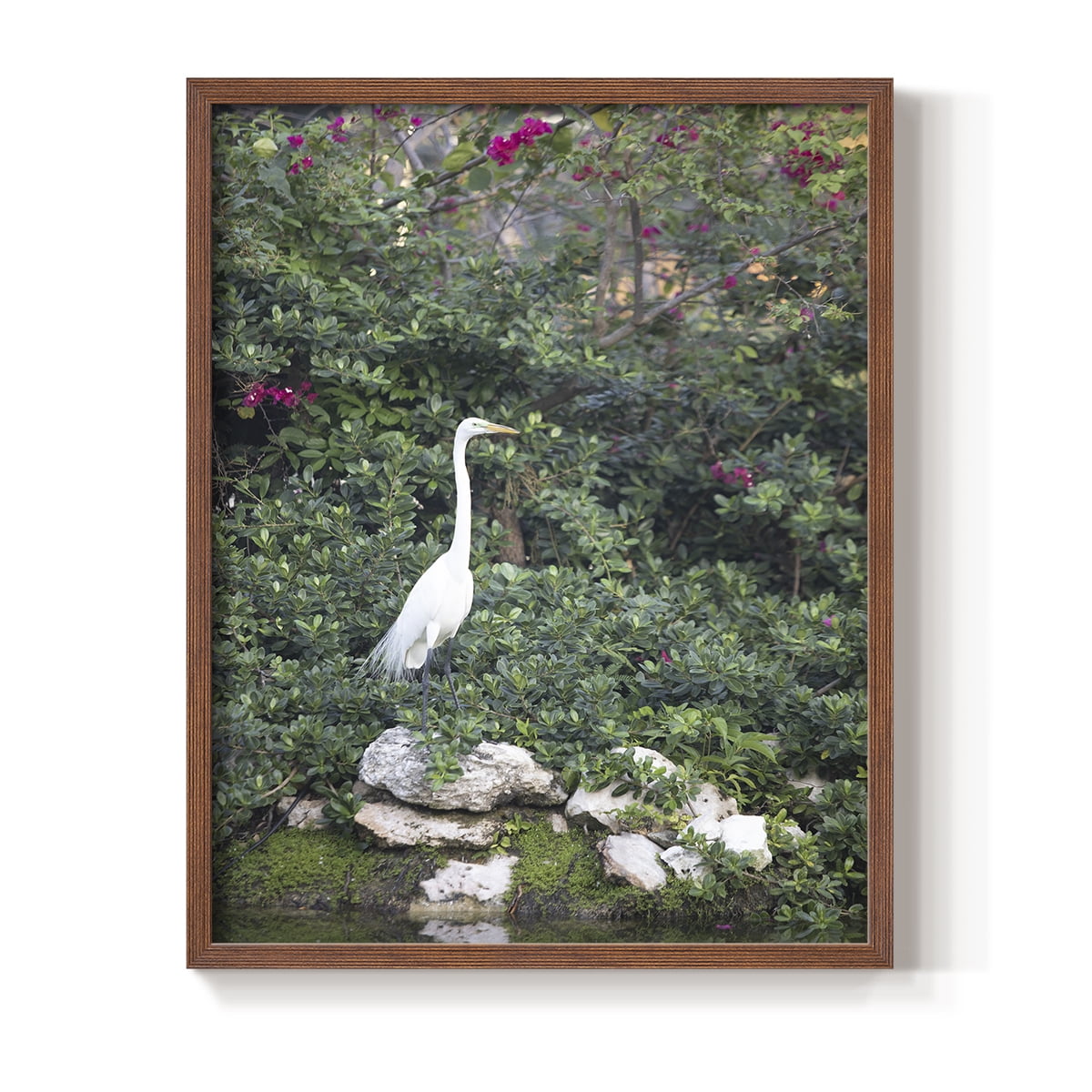 Matisse MDCCCXXI Framed Print in Brown Solid Wood 16 x 20 Framed Print
