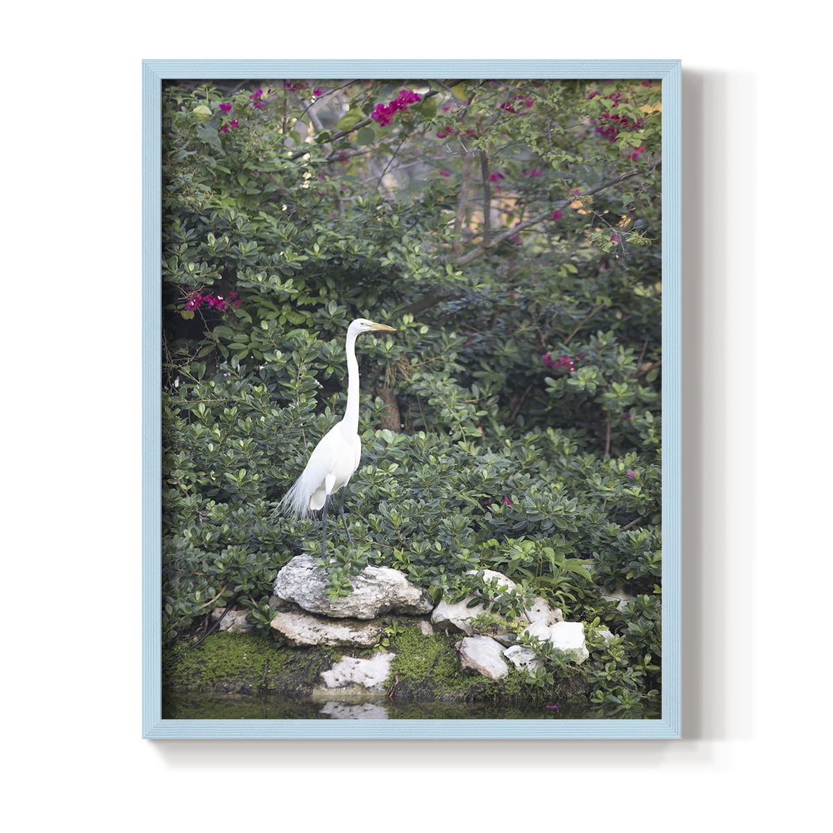 Matisse MDCCCXXI Framed Print in Blue Solid Wood 22 x 28 Framed Print