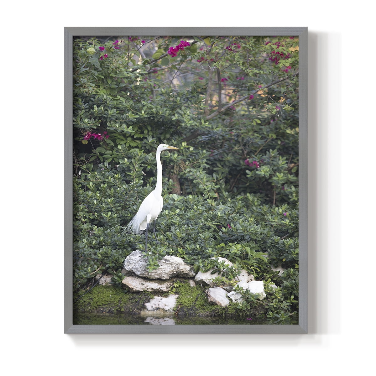 Matisse MDCCCXXI Framed Print in Gray Solid Wood 22 x 28 Framed Print