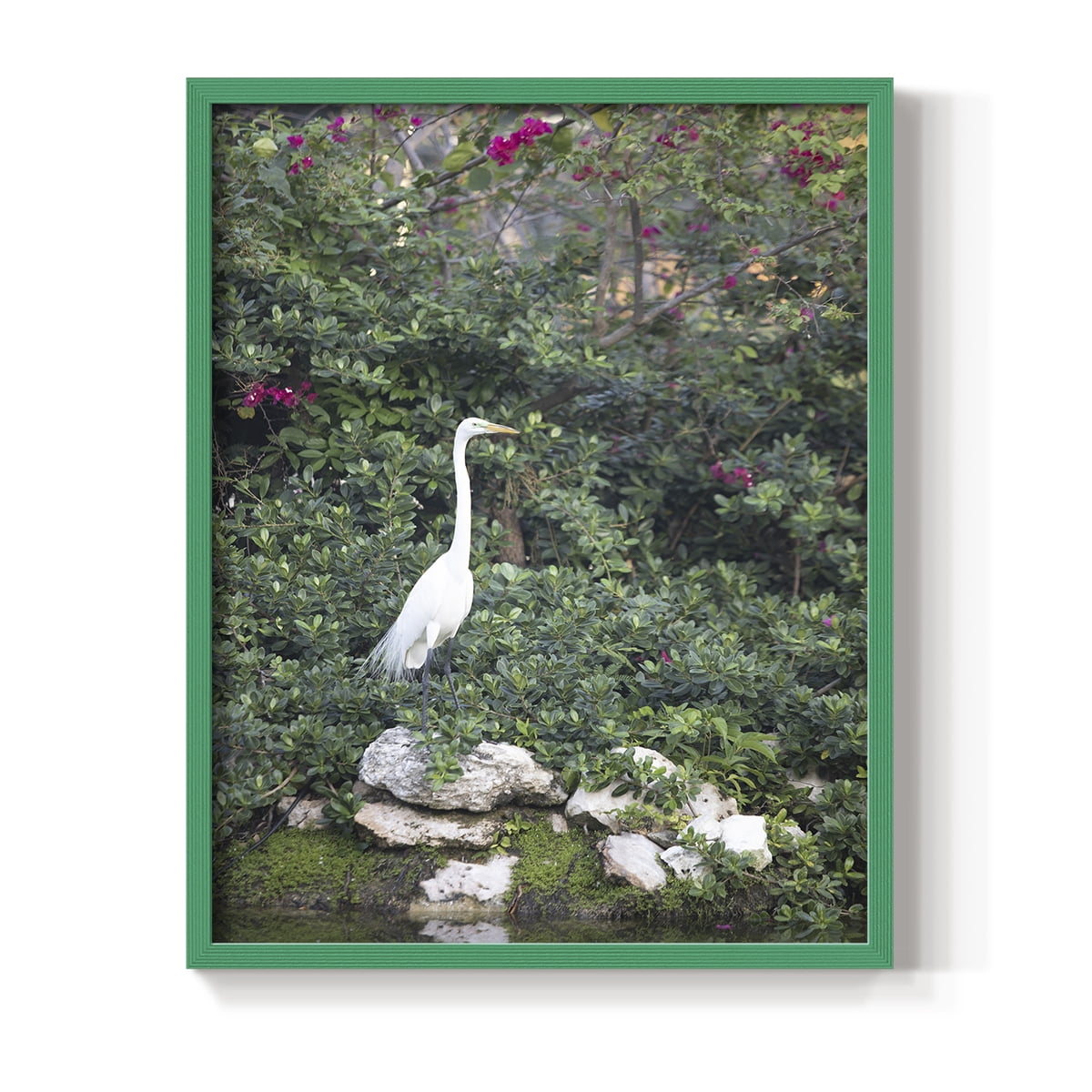 Matisse MDCCCXXI Framed Print in Green Solid Wood 8 x 10 Framed Print
