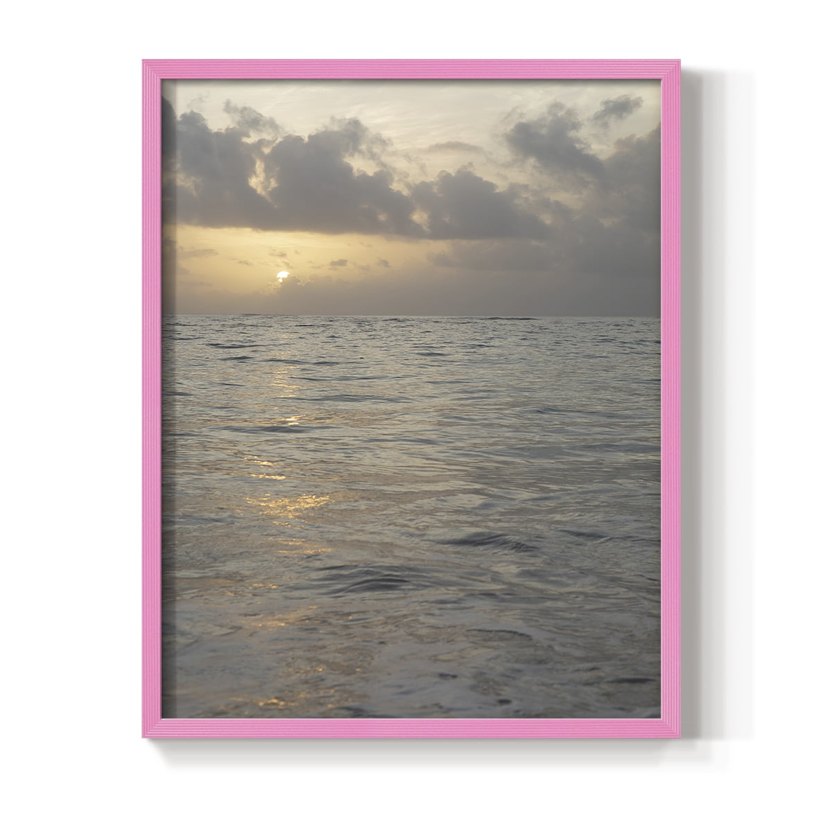 Matisse MDCCCXXVII Framed Print in Pink Solid Wood 11 x 14 Framed Print
