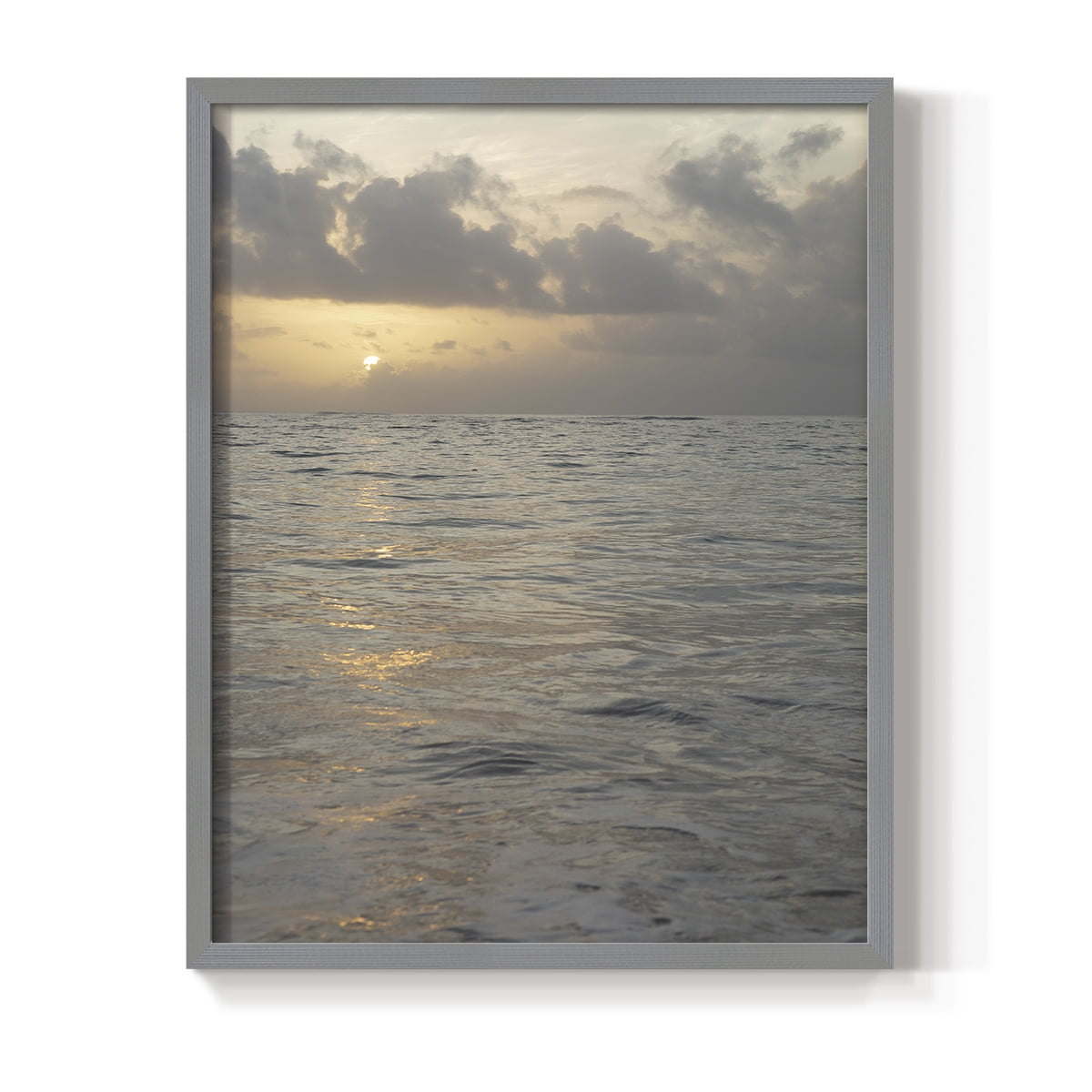 Matisse MDCCCXXVII Framed Print in Gray Solid Wood 22 x 28 Framed Print