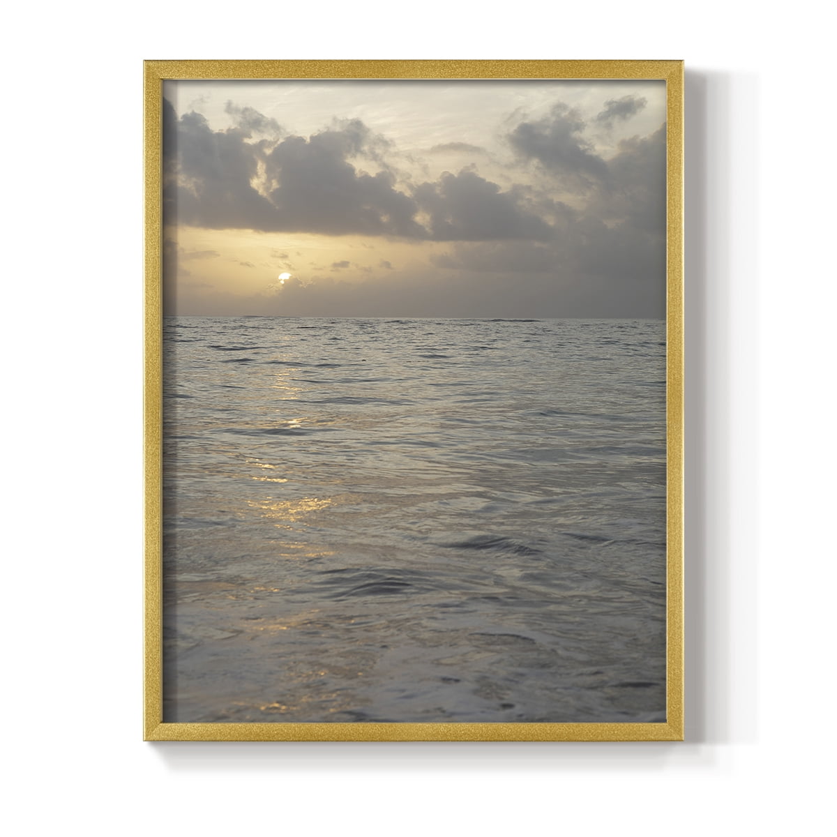 Matisse MDCCCXXVII Framed Print in Gold Solid Wood 8 x 10 Framed Print