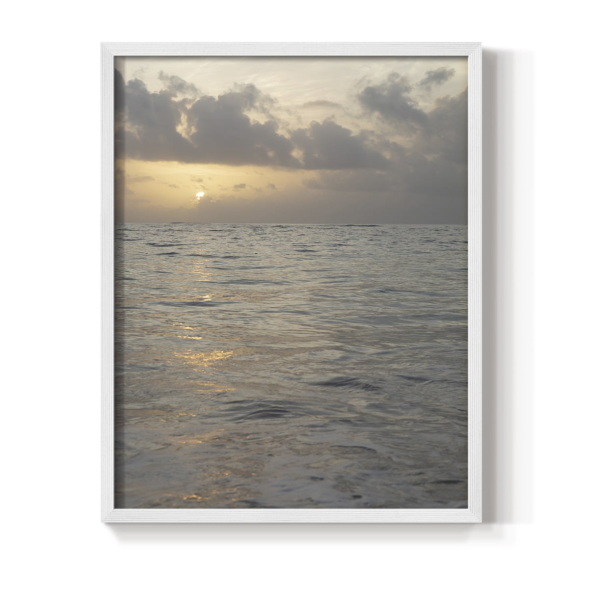 Matisse MDCCCXXVII Framed Print in White Solid Wood 8 x 10 Framed Print