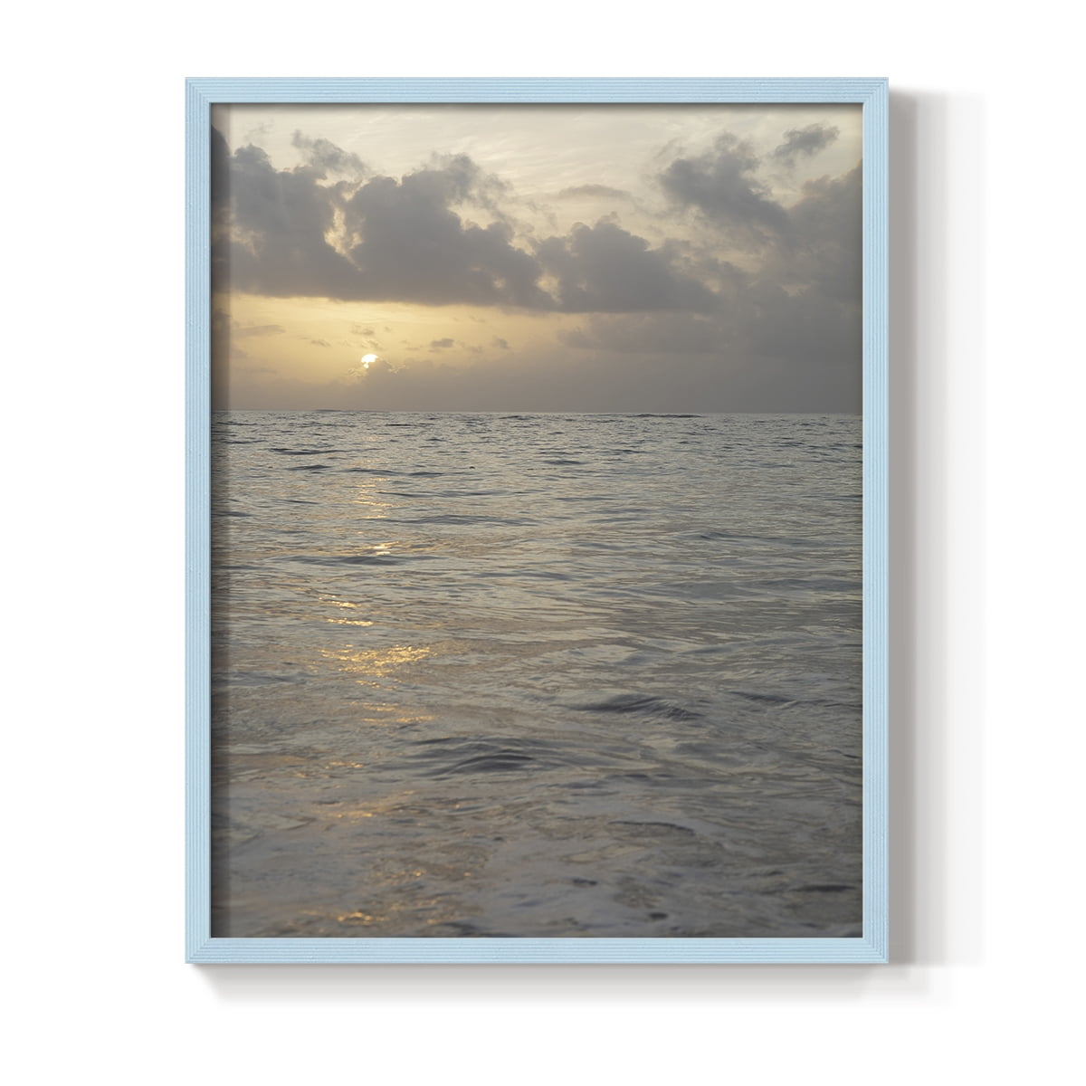 Matisse MDCCCXXVII Framed Print in Blue Solid Wood 8 x 10 Framed Print