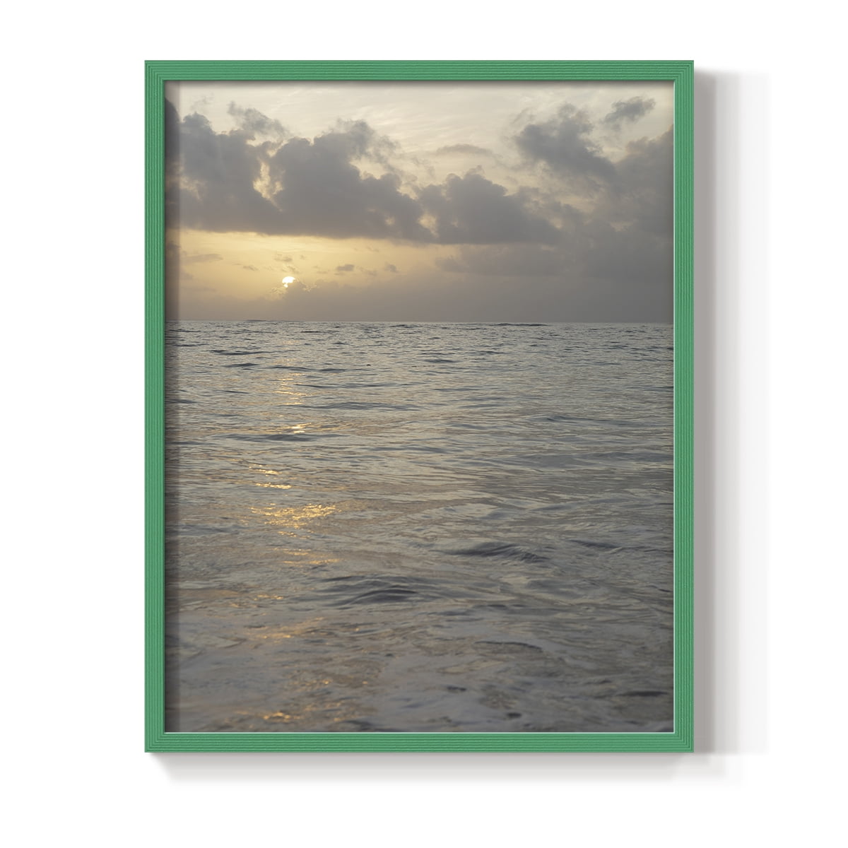 Matisse MDCCCXXVII Framed Print in Green Solid Wood 8 x 10 Framed Print