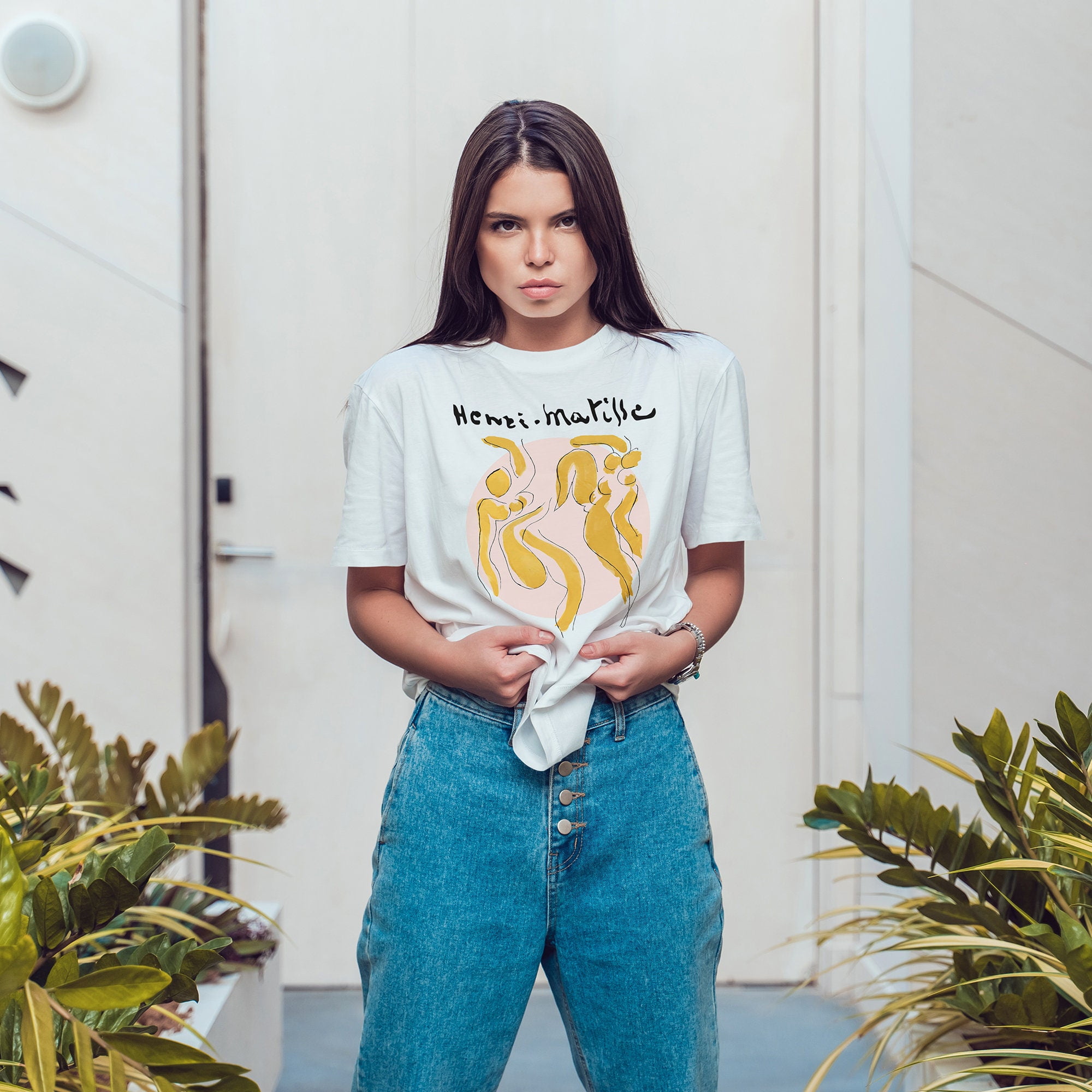 Matisse Print Minimal Art T-shirt