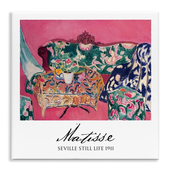 Stupell Industries Matisse Seville Still Life Wall Plaque Art, design by Vintage Hustle, 12 x 12
