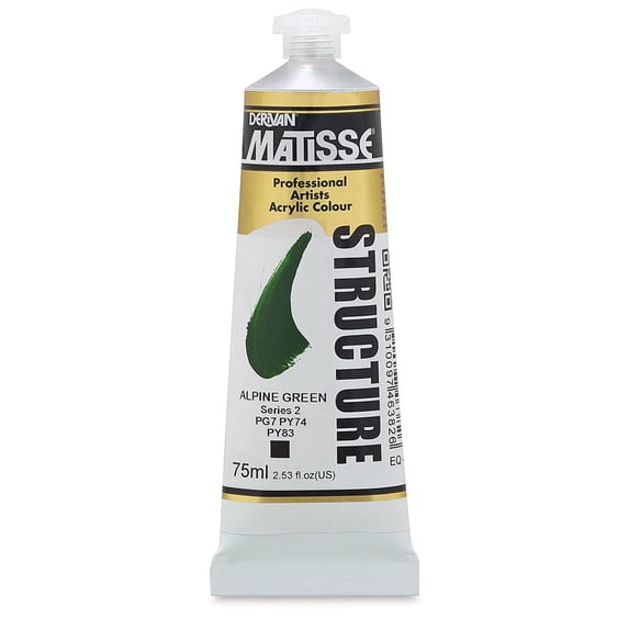 Matisse Structure Paint - Alpine Green, 75 ml