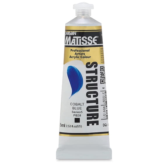 Matisse Structure Paint - Cobalt Blue, 75 ml