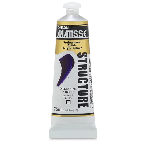 Matisse Structure Paint - Dioxazine Purple, 75 ml