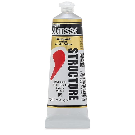 Matisse Structure Paint - Matisse Light Red, 75 ml