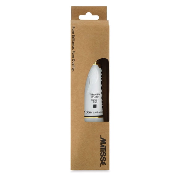 Matisse Structure Paint - Titanium White, 150 ml