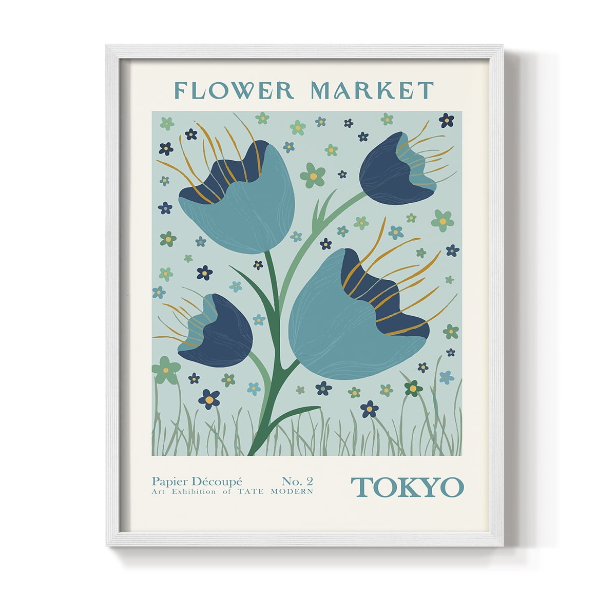 Matisse V Framed Print - Solid Wood