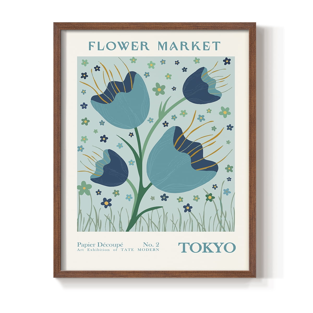 Matisse V Framed Print - Solid Wood