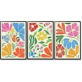 thumbnail image 1 of Matisse Wall Art Set of 3 Henri Matisse Abstract Pink Floral Posters Print Minimalist Canvas Wall Decor for Living Room Bedroom Girls Room Decor, 1 of 6