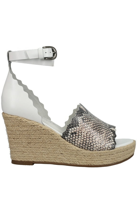 Matisse Womens Roma Snake Ankle Strap Espadrille Wedge Casual Shoes