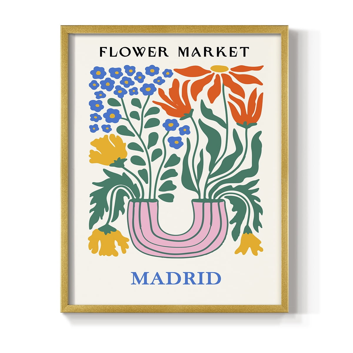 Matisse X Framed Print - Solid Wood