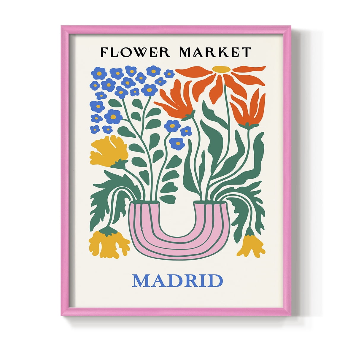 Matisse X Framed Print - Solid Wood