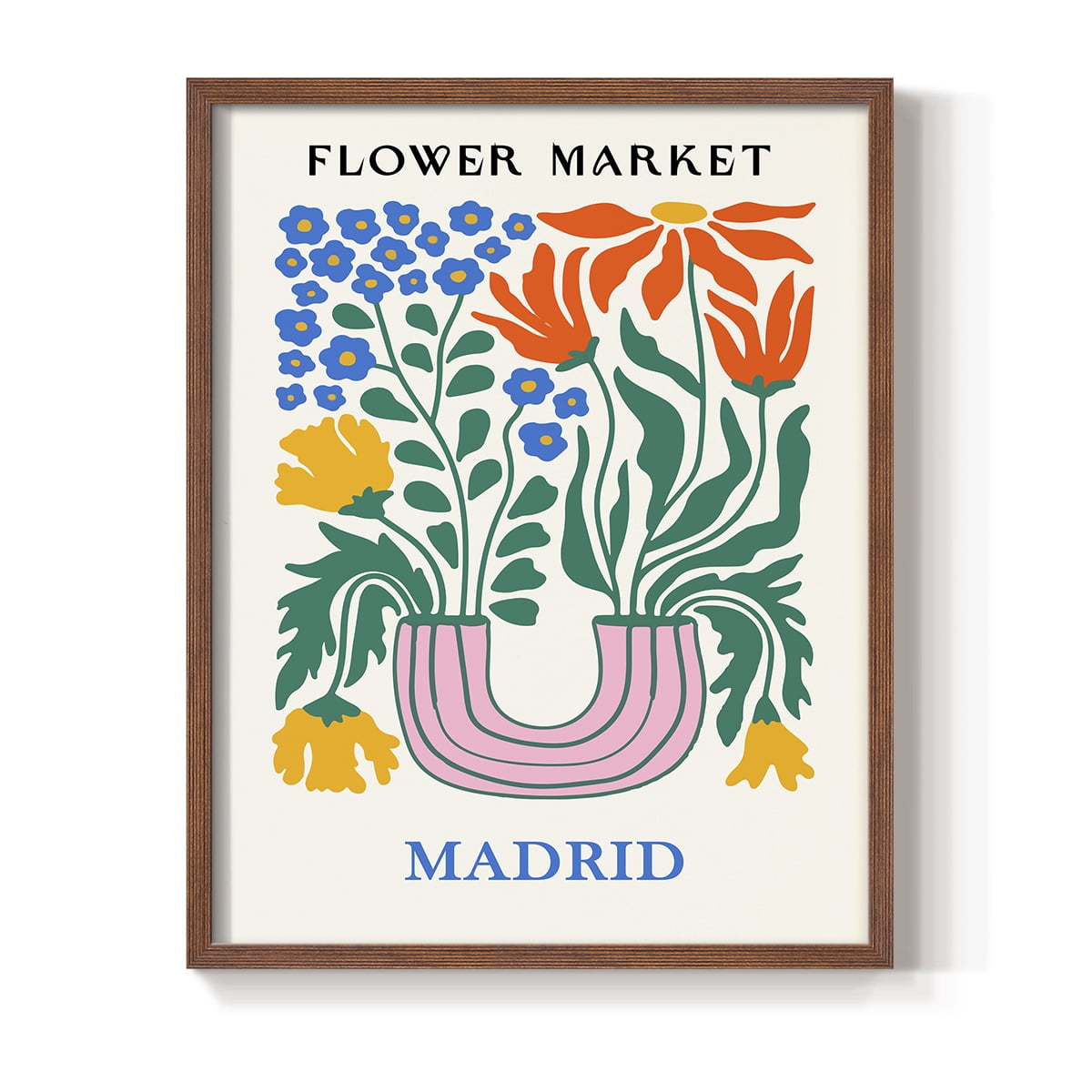 Matisse X Framed Print - Solid Wood
