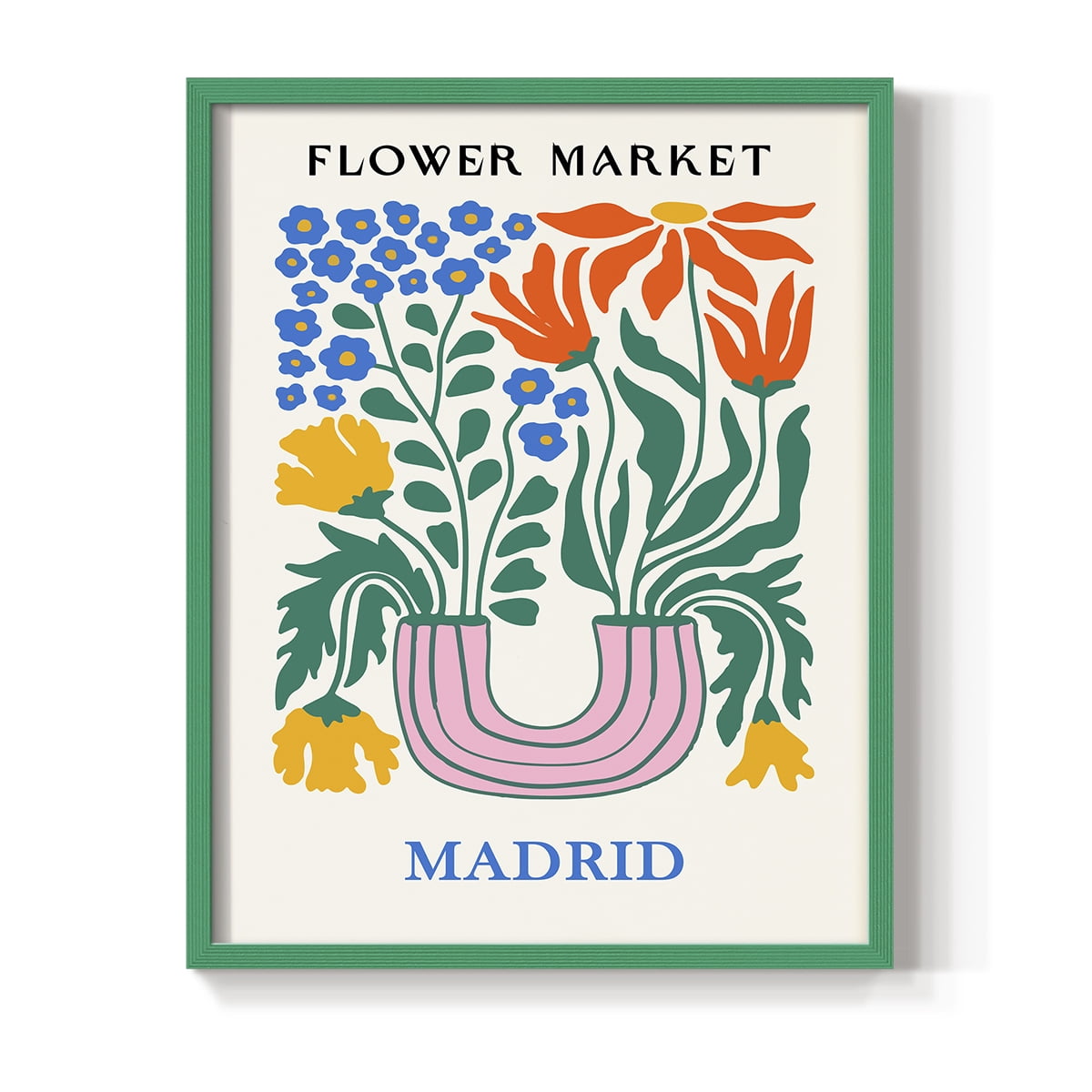Matisse X Framed Print - Solid Wood