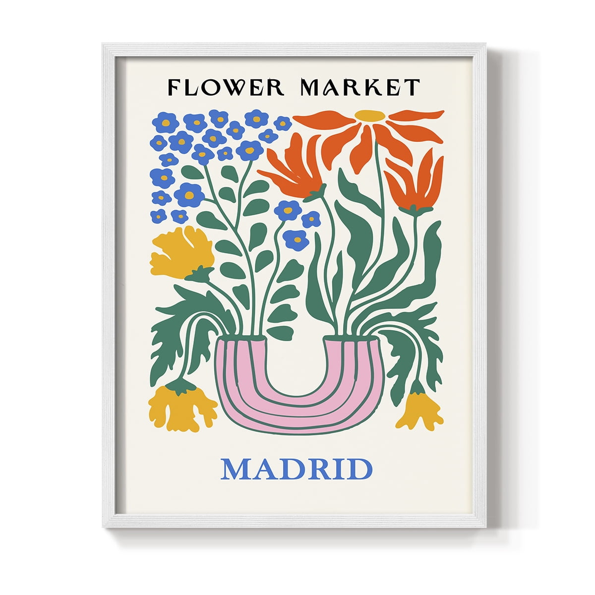 Matisse X Framed Print - Solid Wood