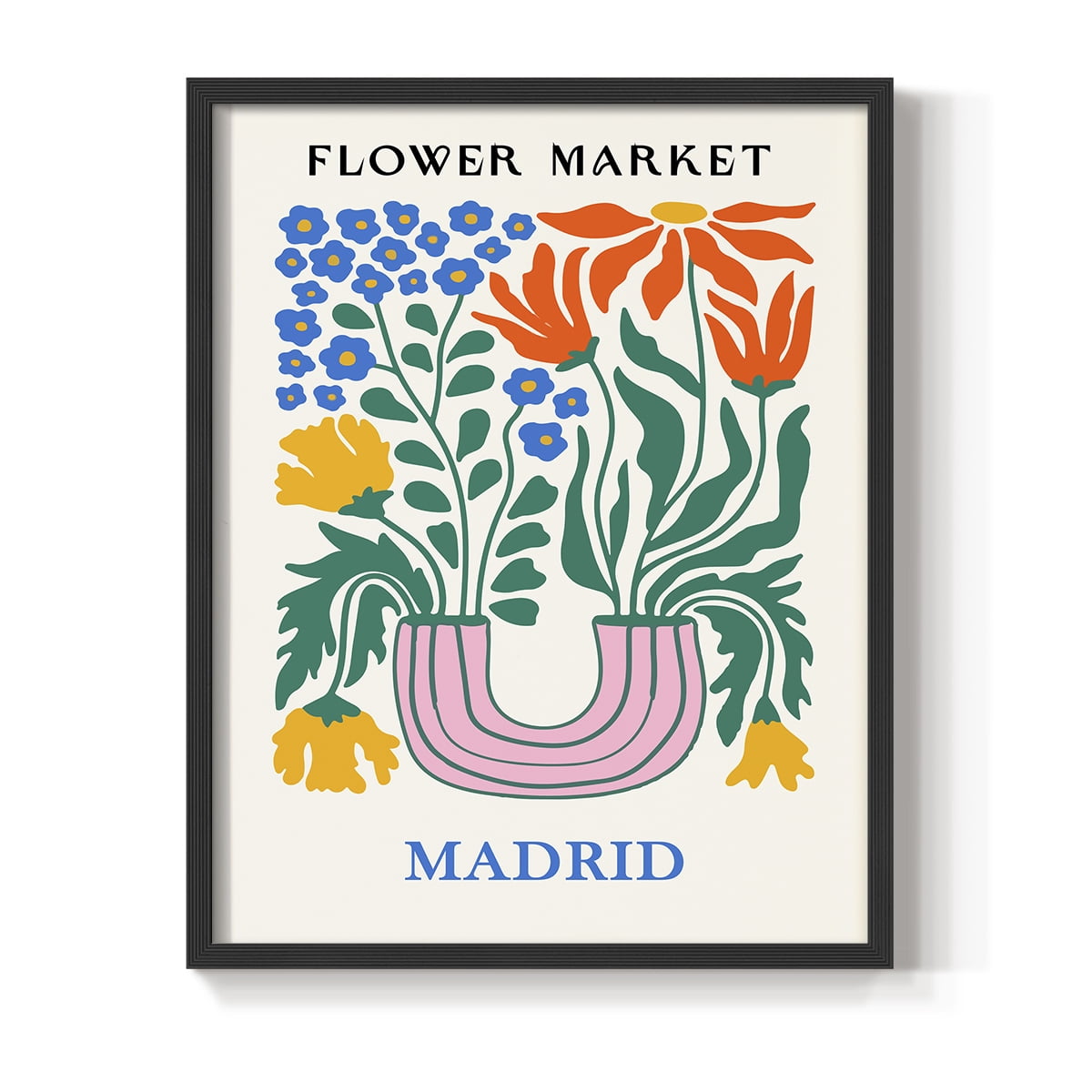 Matisse X Framed Print - Solid Wood