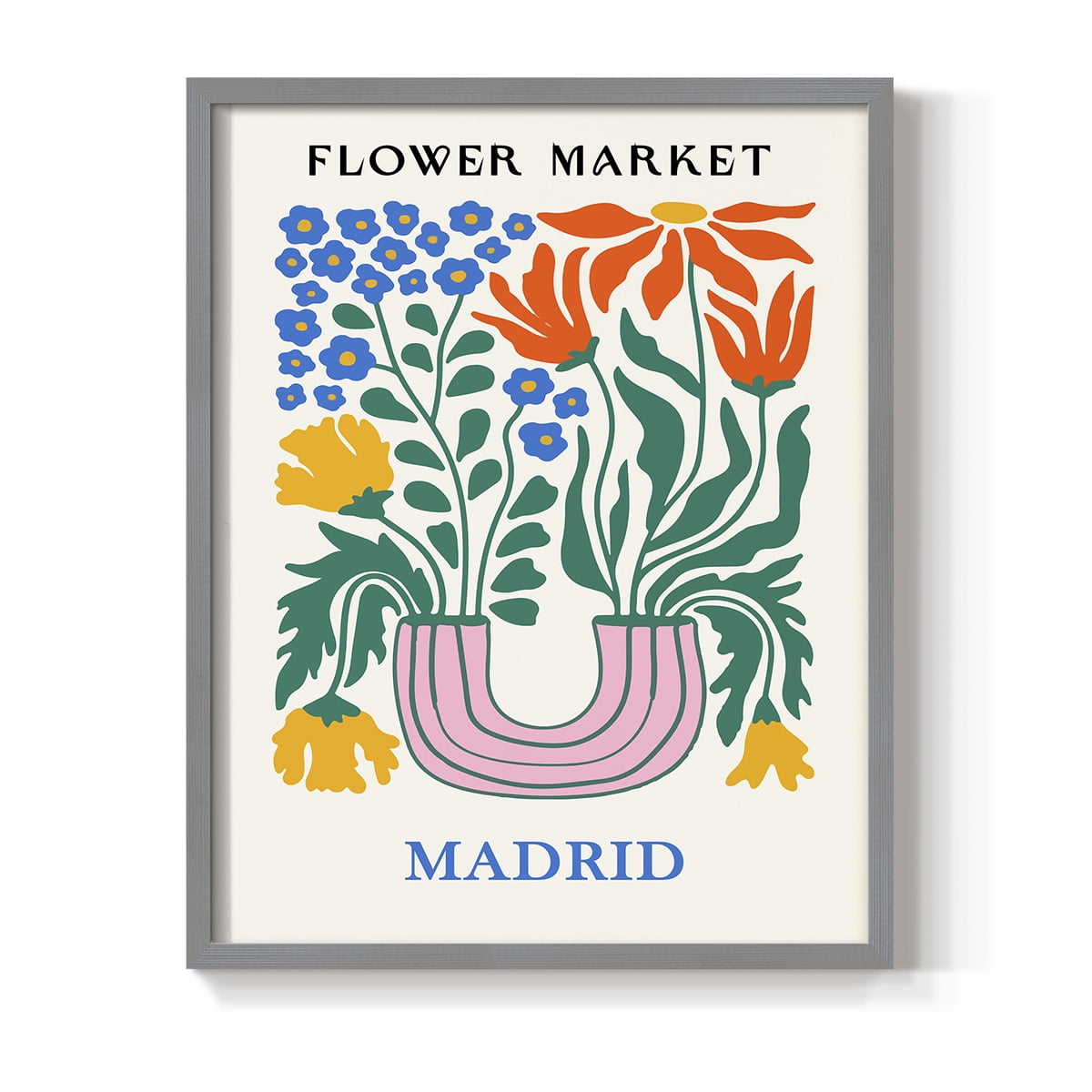 Matisse X Framed Print - Solid Wood