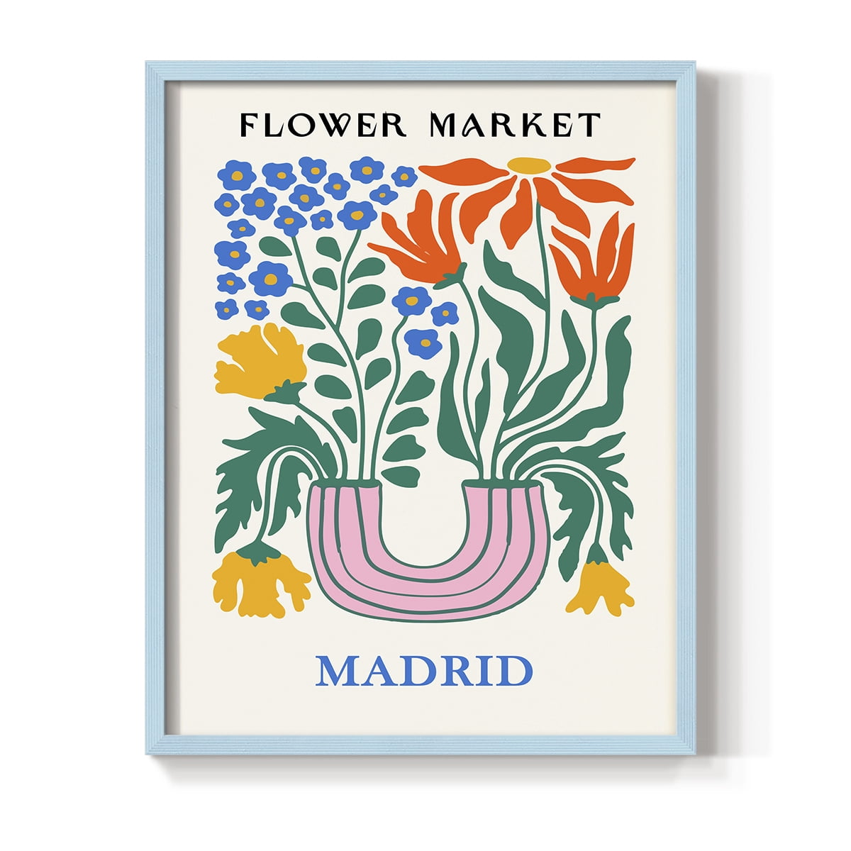 Matisse X Framed Print - Solid Wood
