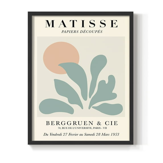 Matisse XCIII Framed Print - Solid Wood