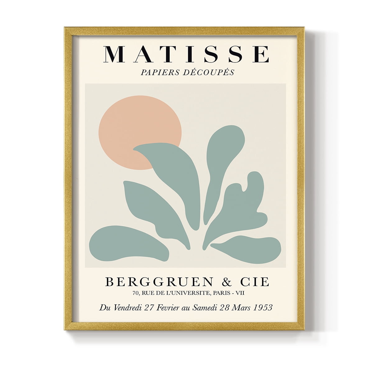 Matisse XCIII Framed Print - Solid Wood