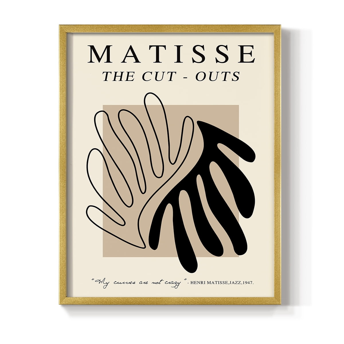Matisse XCIX Framed Print - Solid Wood