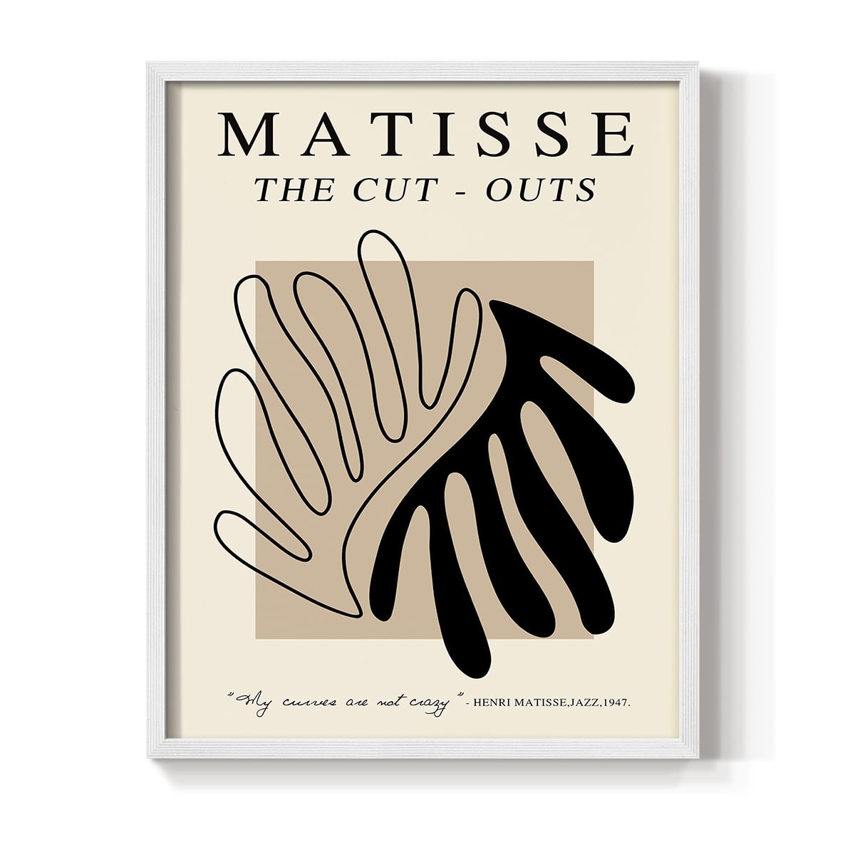 Matisse XCIX Framed Print - Solid Wood