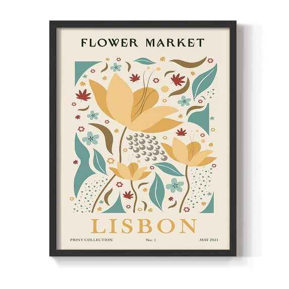 Matisse XL Framed Print - Solid Wood