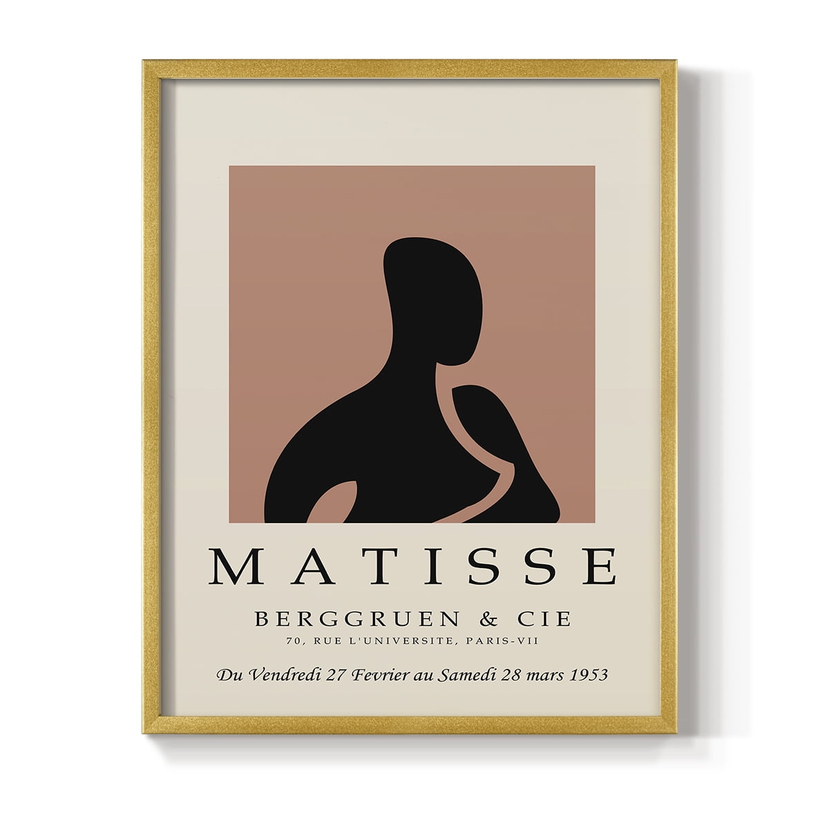 Matisse XLIII Framed Print - Solid Wood