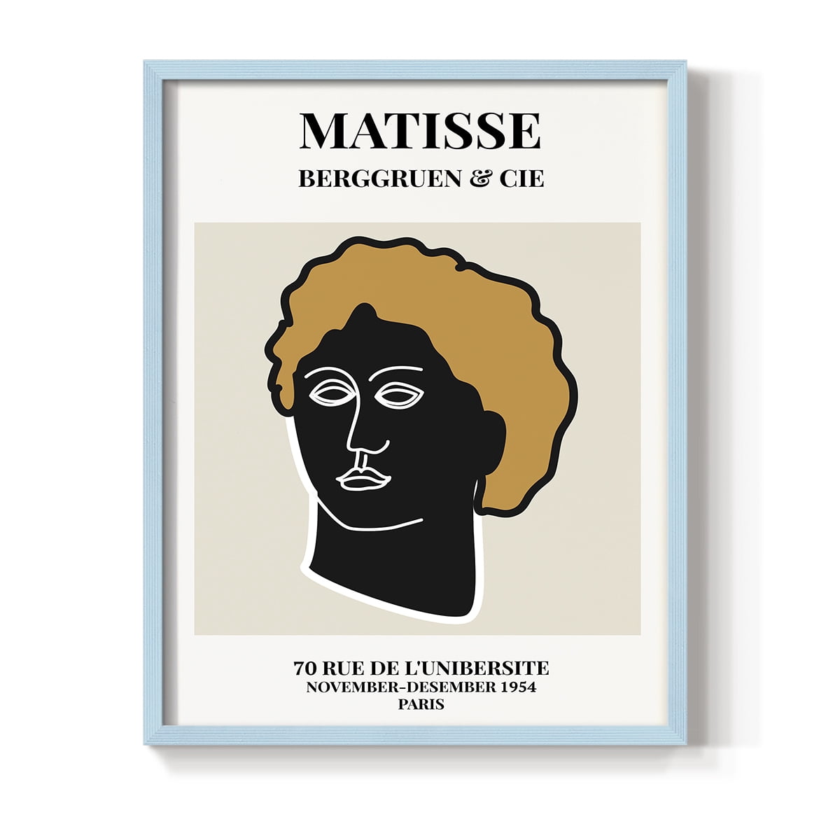 Matisse XLIV Framed Print - Solid Wood