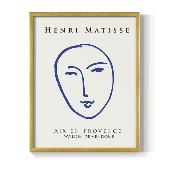Matisse XLIX Framed Print - Solid Wood