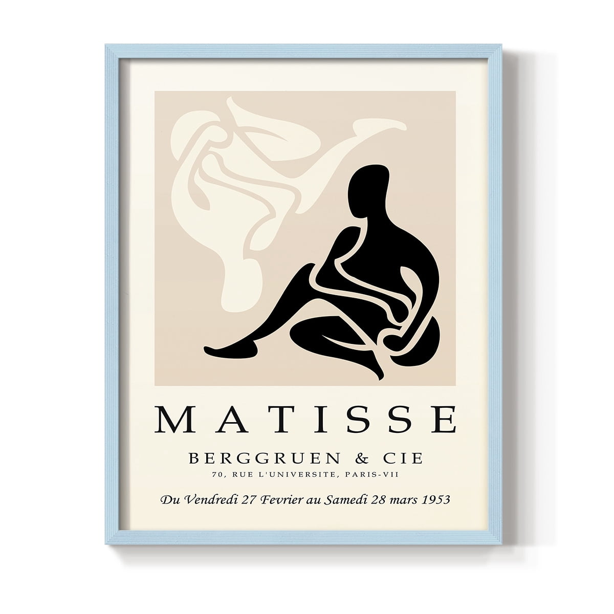 Matisse XLV Framed Print - Solid Wood