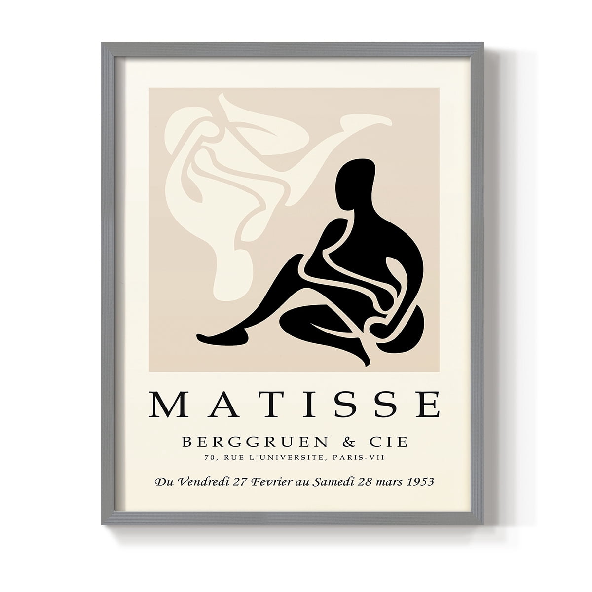 Matisse XLV Framed Print - Solid Wood