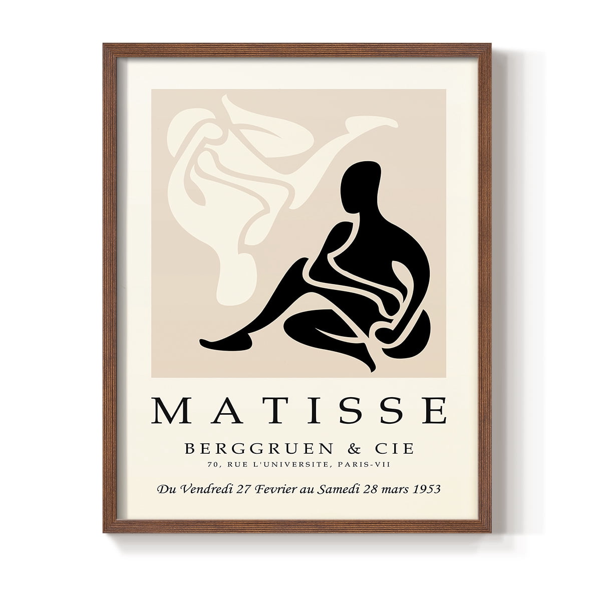 Matisse XLV Framed Print - Solid Wood