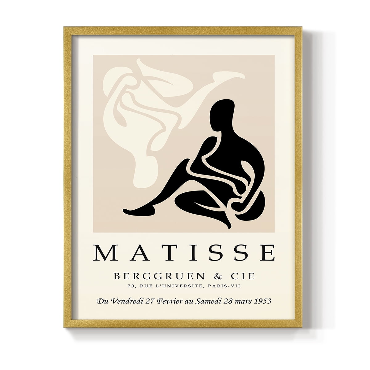 Matisse XLV Framed Print - Solid Wood