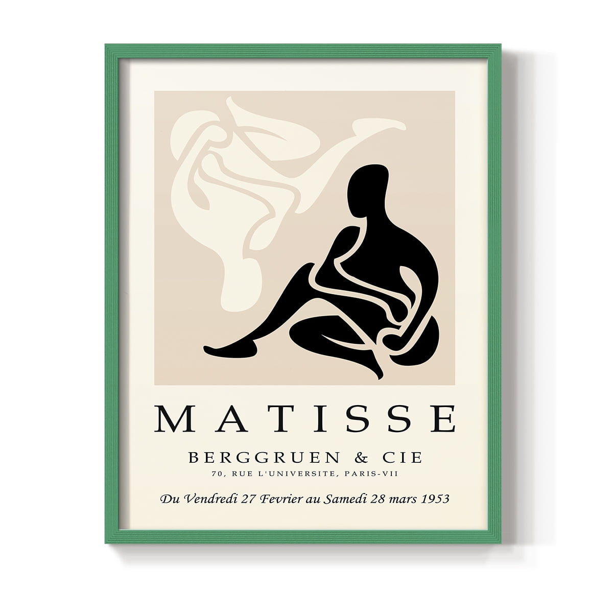 Matisse XLV Framed Print - Solid Wood