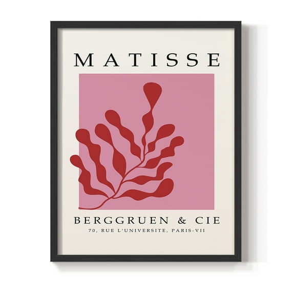Matisse XLVI Framed Print - Solid Wood