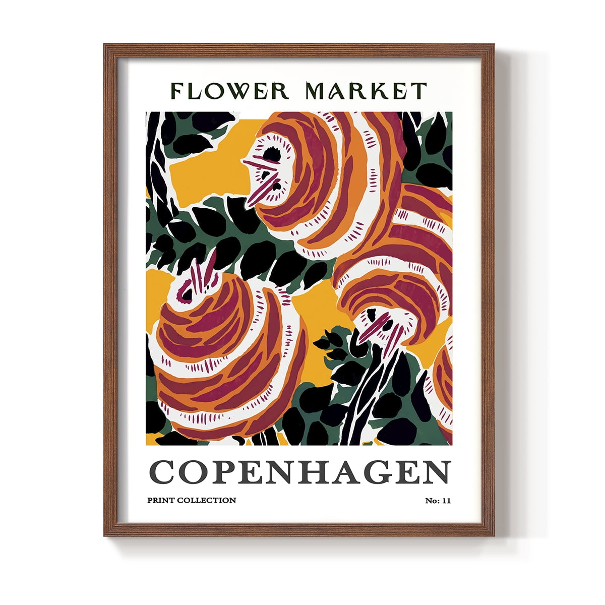 Matisse XXXIII Framed Print - Solid Wood