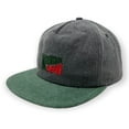 thumbnail image 1 of Matix Men's X Mountain Dew Throwback Vintage Wash Snapback Hat Cap - Heather Black/Green, 1 of 6