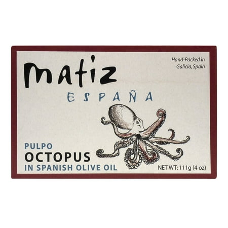 Matiz Gallego Pulpo Octopus in Olive Oil, 4.2 oz Can