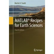 Matlabr Recipes For Earth Sciences Softcover reprint of the original 4th ed. 2015