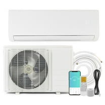 Matladin 9000 BTU Mini Split Air Conditioner & Heater with Inverter, 19 SEER2 115V, Wifi Enabled, Ductless Split AC with Heat Pump & Installation Kit